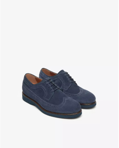 MOCASSINO NEROGIARDINI UOMO COLORADO INDACO PU.GUBBIO L BLU E500611U/212