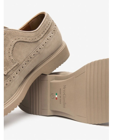 MOCASSINO NEROGIARDINI UOMO AROLD VELO TALPA PU.GUBBIO L BEI E500611U/501