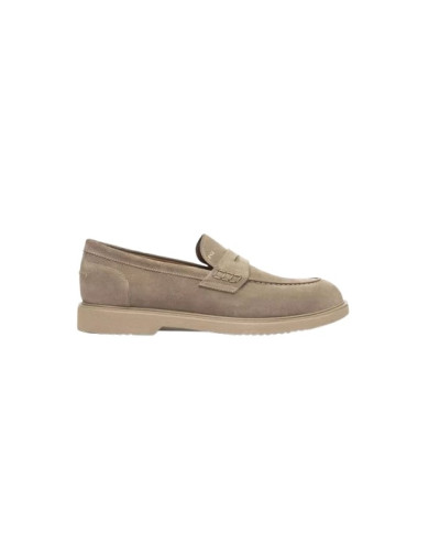 MOCASSINO NEROGIARDINI UOMO AROLD VELO TALPA PU.GUBBIO L BEI E500610U/501