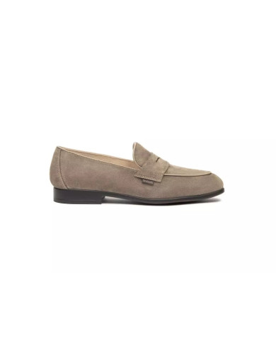 MOCASSINO NEROGIARDINI UOMO AROLD VELO TALPA GAUCHO TORTORA GOMMA SOLERO E500592U/501