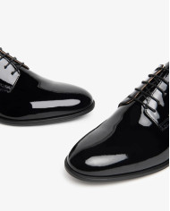 SCARPA CLASSICA NEROGIARDINI UOMO VERNICE NERO GOMMA BAGNOLO 7886 N E400121UE/100