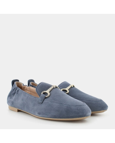 MOCASSINO NEROGIARDINI DONNA VELOUR AVIO TPU BELLA BEIGE E512620D/203