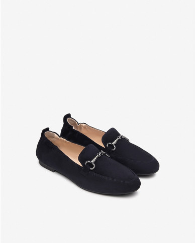 MOCASSINO NEROGIARDINI DONNA AMALFI INDIOS BLU TPU BELLA NERO E512620D/200