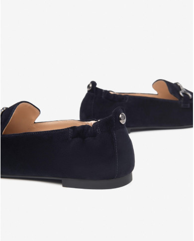 MOCASSINO NEROGIARDINI DONNA AMALFI INDIOS BLU TPU BELLA NERO E512620D/200