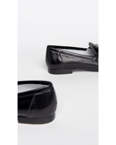 MOCASSINI NEROGIARDINI DONNA NAPPA PANDORA NERO TR CARRARA 8191 NERO E218212D/100