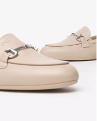 MOCASSINI NEROGIARDINI DONNA NAPPA PANDORA LINO TR CARRARA  NATURALE E518212D/453