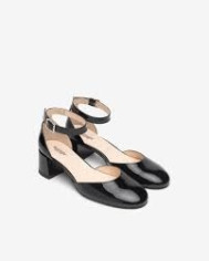 DECOLLETE' NEROGIARDINI DONNA VERNICE NERO TPU OREO NERO TACCO 5CM E512340D/100