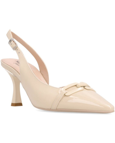 DECOLLETE' NEROGIARDINI DONNA VERNICE LATTE 1039 TPU ELICE TITO NATURALE E512230DE/711