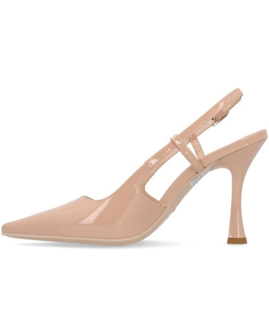 DECOLLETE' NEROGIARDINI DONNA VERNICE CIPRIA 6027  TPU TITO NATURALE TACCO TACCO 9,5CM E512241DE/614