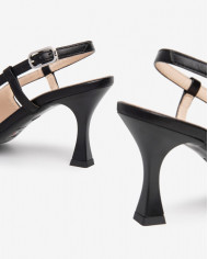 DECOLLETE' NEROGIARDINI DONNA PELLE NERO TACCO 7,5CM E409331DE/100