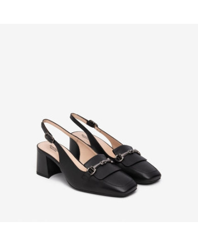 DECOLLETE' NEROGIARDINI DONNA NAPPA PANDORA NERO TPU OTTO OBERA NERO TACCO 5,5CM E512320D/100