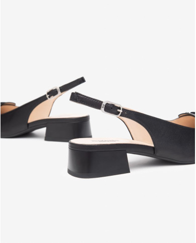 DECOLLETE' NEROGIARDINI DONNA NAPPA PANDORA NERO TPU GENK OBERA NERO TACCO 3,5CM E512330D/100