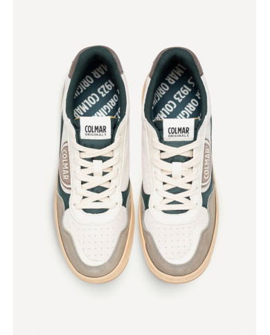 AUSTIN SUIT OFF WHITE-WARM GRAY-BOTTLE GREEN 0