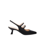 DECOLLETE' NEROGIARDINI DONNA NAPPA PANDORA NERO TPU CLETO NERO TACCO 5CM  E512252DE/100