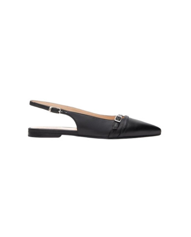 BALLERINE NEROGIARDINI DONNA NAPPA PANDORA NERO TPU RABBI NERO TACCO 1CM  E512360D/100