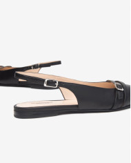 BALLERINE NEROGIARDINI DONNA NAPPA PANDORA NERO TPU RABBI NERO TACCO 1CM  E512360D/100