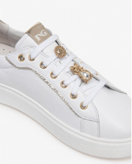 SNEAKERS NEROGIARDINI DONNA SPECCHIO MIRROR CILE BIANCO E409975D/707