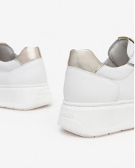 SNEAKERS NEROGIARDINI DONNA SPECCHIO MIRROR CILE BIANCO E409975D/707