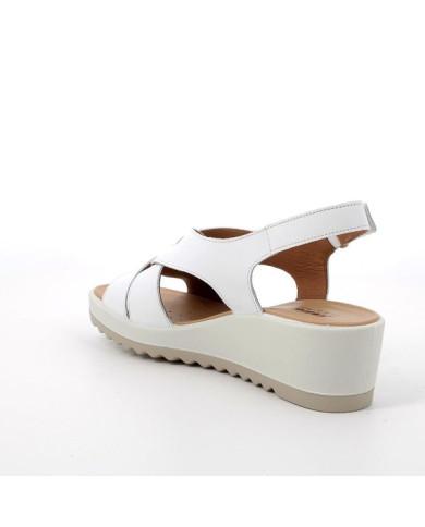 SANDALO CON ZEPPA ENVAL SOFT DONNA NAPPA SOFT BIANCO 5781111