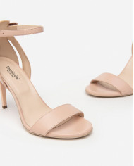 SANDALI CON TACCO NEROGIARDINI PELLE ROSA TACCO 9,5CM E410111DE/100