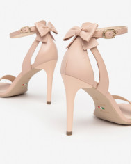 SANDALI CON TACCO NEROGIARDINI PELLE ROSA TACCO 9,5CM E410111DE/100