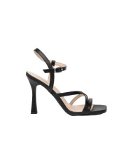 SANDALI CON TACCO NEROGIARDINI DONNA NAPPA PANDORA NERO TPU GRONE NERO TACCO 9,5CM E410131DE/100