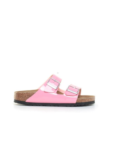 CIABATTE BIRKENSTOCK DONNA ARIZONA PATENT CANDY PINK 1026957