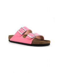 CIABATTE BIRKENSTOCK DONNA ARIZONA PATENT CANDY PINK 1026957