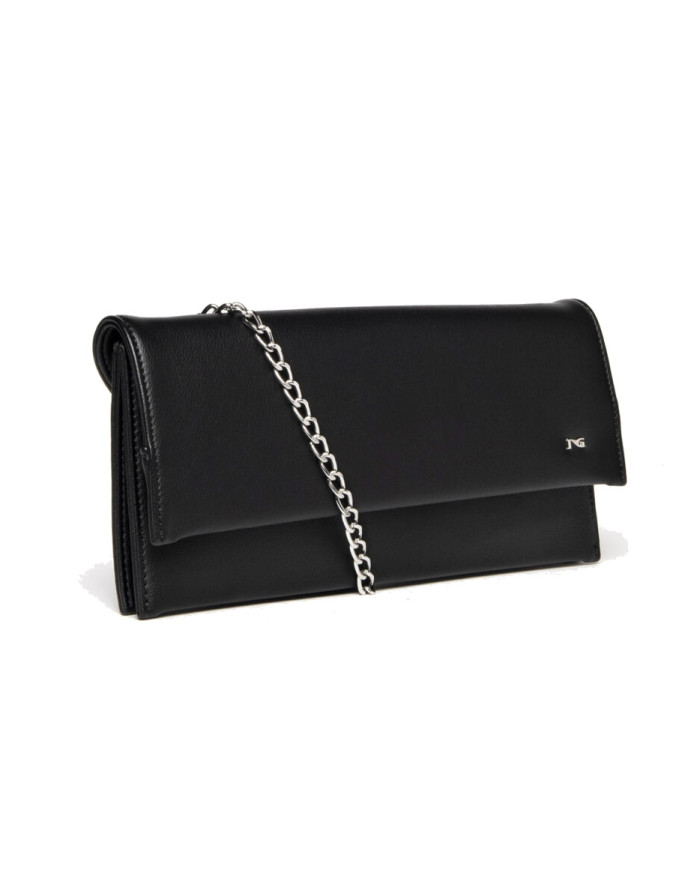 POCHETTE NEROGIARDINI DONNA T.NAPPA NERO E343003DE/100