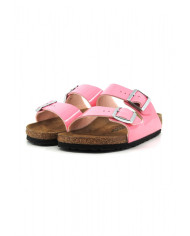 CIABATTE BIRKENSTOCK DONNA ARIZONA PATENT CANDY PINK 1026957