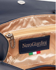 POCHETTE NEROGIARDINI DONNA BLU 19X10X6CM E443700DE/200