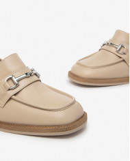 MOCASSINO NEROGIARDINI DONNA PELLE LINO TACCO E409610D/453