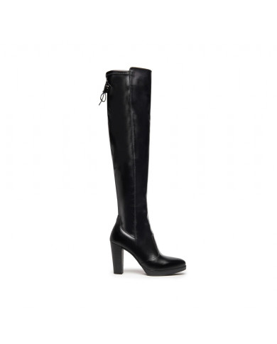 STIVALE CON TACCO NEROGIARDINI DONNA GUANTO NERO TACCO 9.5CM I205742D/100