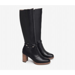 STIVALI CON TACCO NEROGIARDINI DONNA IN PELLE NERO TACCO 7,5CM I308880D/100
