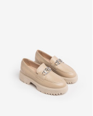 MOCASSINI NEROGIARDINI DONNA NAPPA LINO E306320/453