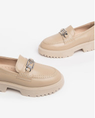 MOCASSINI NEROGIARDINI DONNA NAPPA LINO E306320/453