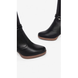 STIVALI CON TACCO NEROGIARDINI DONNA IN PELLE NERO TACCO 7,5CM I308880D/100