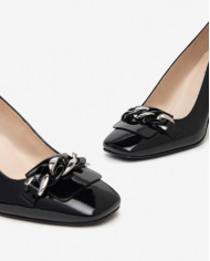 DECOLLETE' NEROGIARDINI VERNICE NERO TACCO 8CM E409491D/100