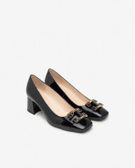 DECOLLETE' NEROGIARDINI VERNICE NERO TACCO 5,5CM E409481D/100