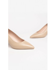 DECOLLETE' NEROGIARDINI DONNA NAPPA PANDORA LINO TPU ALEK NATURALE E307081DE/453