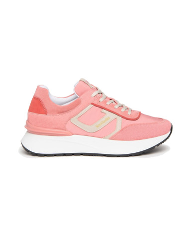 SNEAKERS NEROGIARDINI DONNA VELOUR ARAGOSTA 6969 T.PERLA SOFT SNEAKER SIERRA ROSSO SAUVA E306442D/642