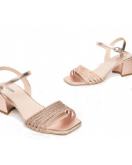 SANDALO CON TACCO NEROGIARDINI LAMINATO PHARD TPU PEDARA E307320DE/660