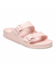CIABATTE BIRKENSTOCK DONNA PIANELLE ARIZONA  EVA GLAMOUR LIGHT ROSE SINTETICO 1014614
