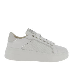 SNEAKERS KEYS DONNA WHITE/SILVER K-11853  K10546