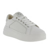 SNEAKERS KEYS DONNA WHITE/SILVER K-11853  K10546
