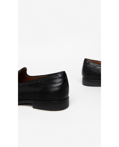 MOCASSINO  UOMO NEROGIARDINI LEVANTO NERO GOMMA PINETO 7519 NE E302780UE/100