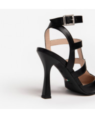 DECOLLETE' NEROGIARDINI DONNA NAPPA PANDORA NERO TPU METZ MISSI NERO E307070DE/100