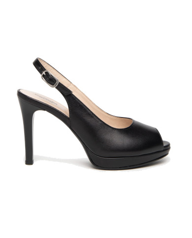 DECOLLETE' NEROGIARDINI DONNA NAPPA PANDORA NERO TPU FLORES AZZORRE N POLI.12438 PLATO' E307250DE/100