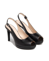 DECOLLETE' NEROGIARDINI DONNA NAPPA PANDORA NERO TPU FLORES AZZORRE N POLI.12438 PLATO' E307250DE/100