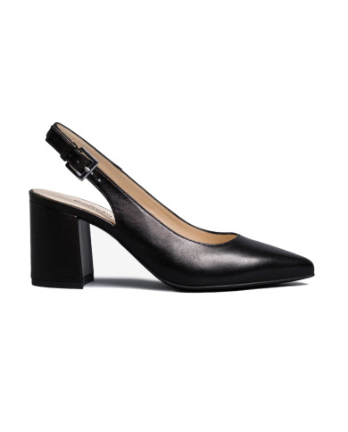 DECOLLETE' NEROGIARDINI DONNA NAPPA PANDORA NERO E012013DE/100